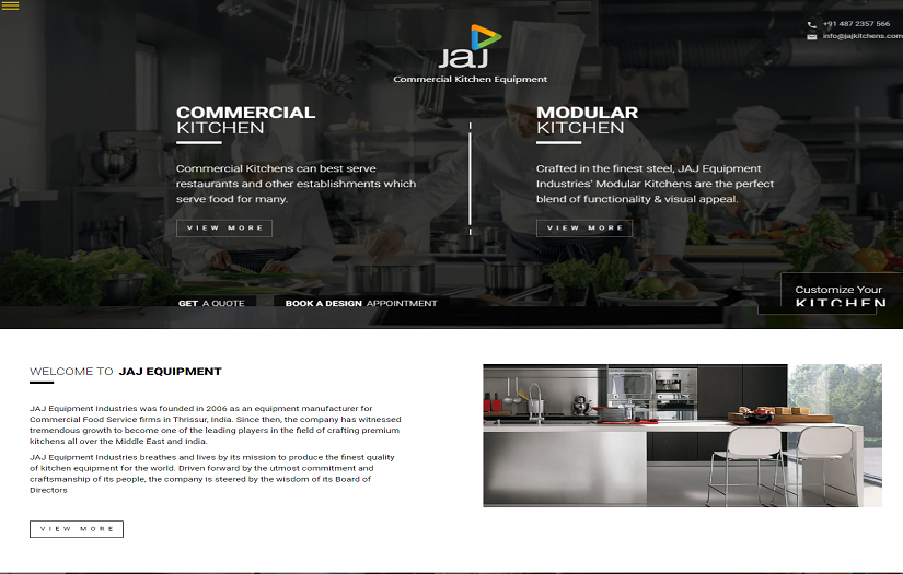 JAJ Kitchen Equippment screenshot 1